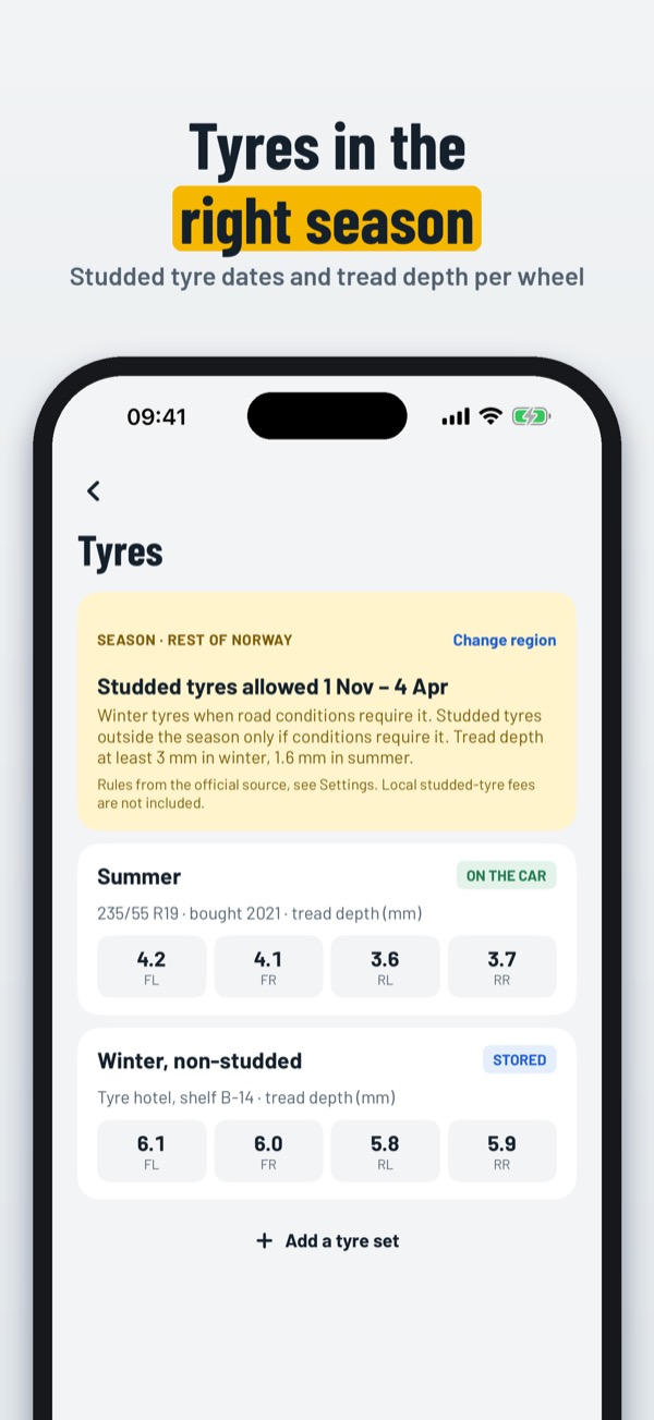 Bilboka – Car Service Log – Screenshot 3