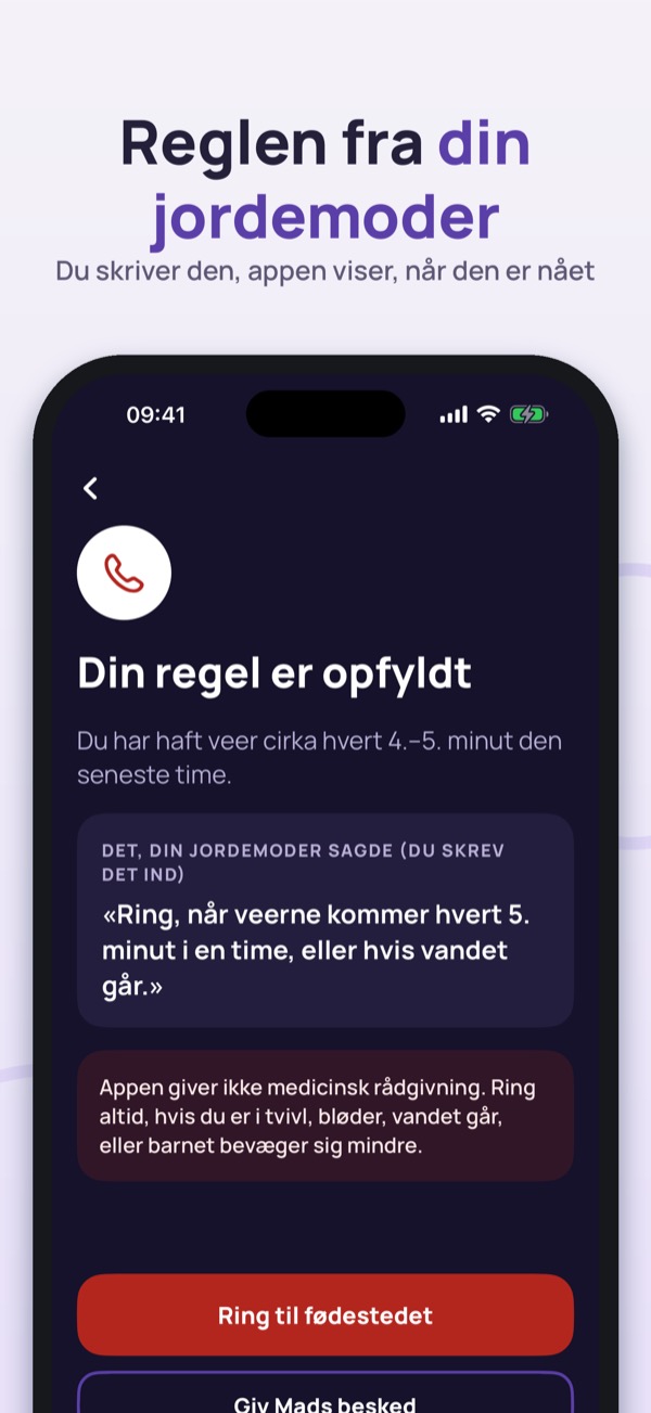 Fødselsklar: Veer-timer – Screenshot 2