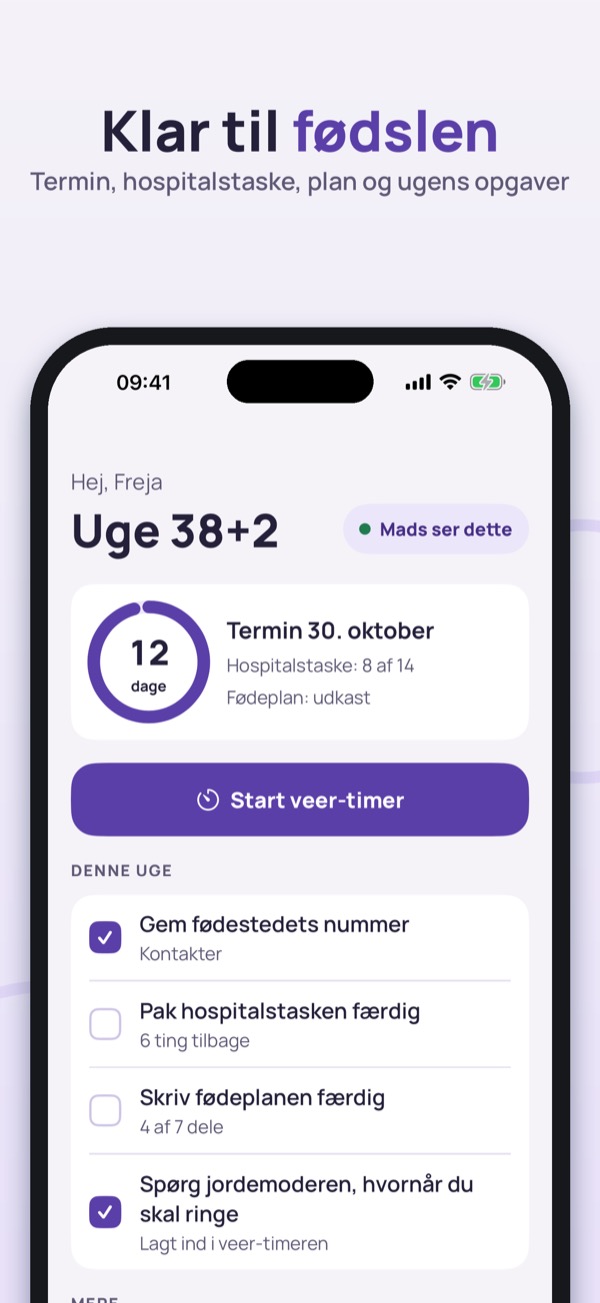 Fødselsklar: Veer-timer – Screenshot 3