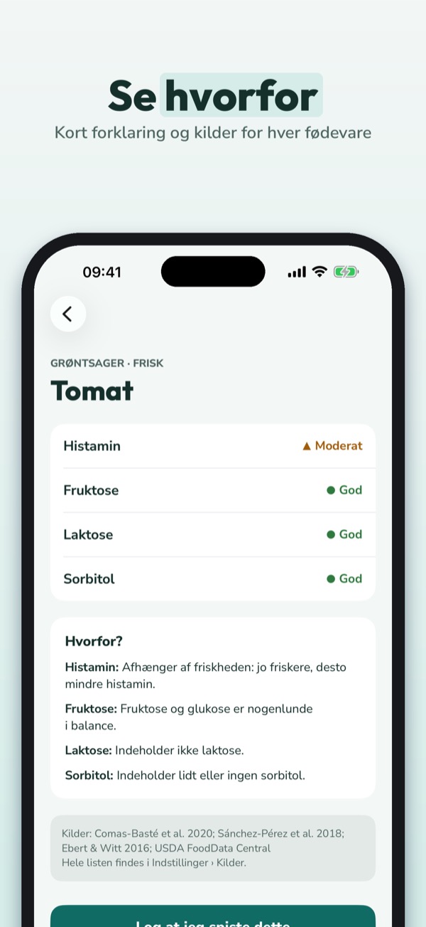 Tåle – histamin & fruktose 3