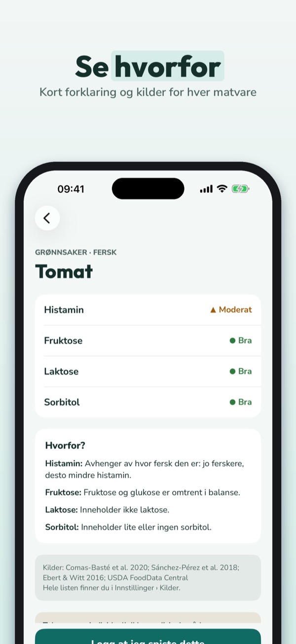 Tåle – histamin & fruktose 3