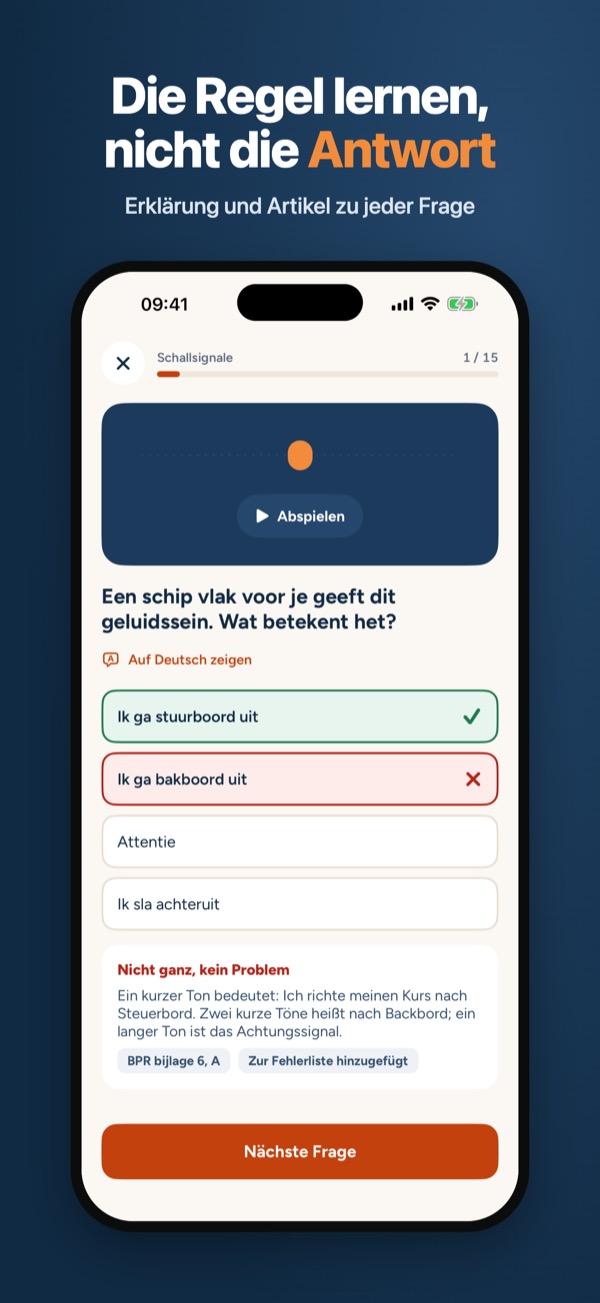 Vaarbewijs KVB 1 & 2 Trainer – Screenshot 2