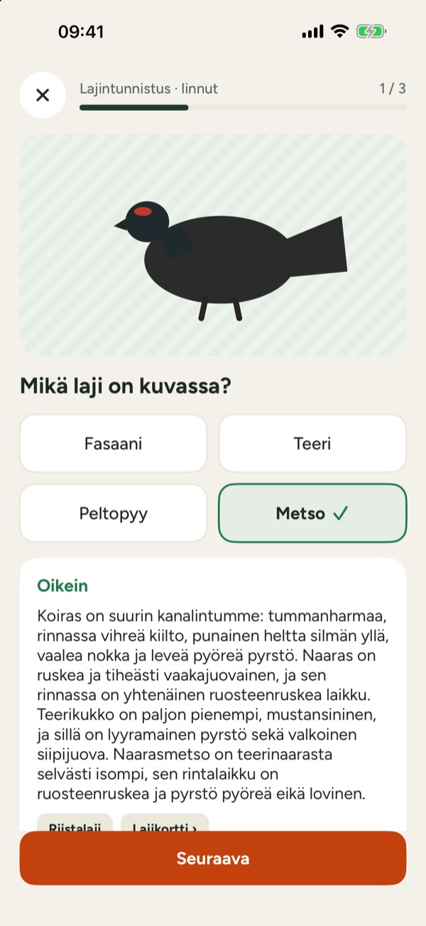 Metsästäjätutkinto 2026 – Screenshot 3