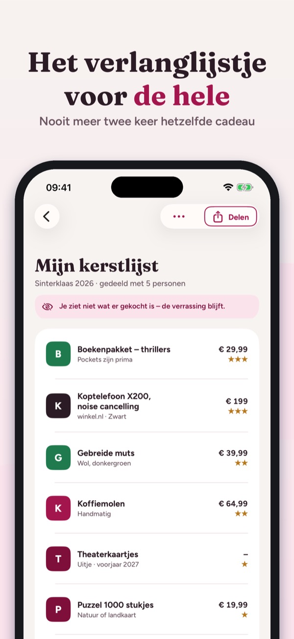 Verlanglijstje & Lootjes 1
