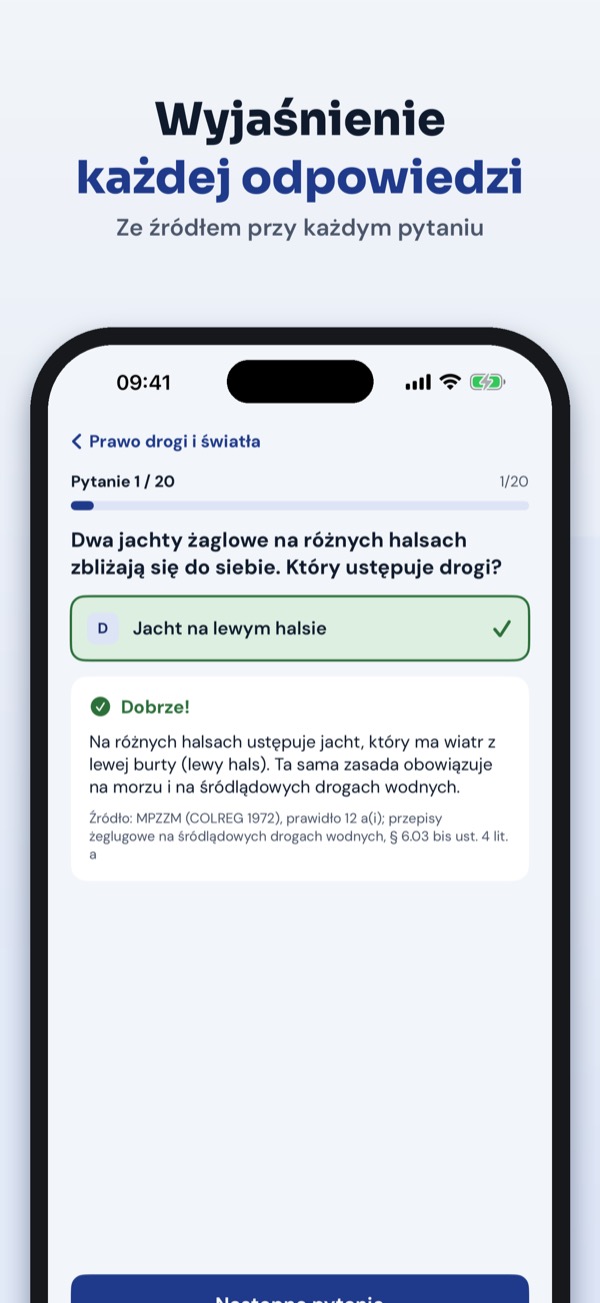 Żeglarz Jachtowy Testy – Screenshot 3